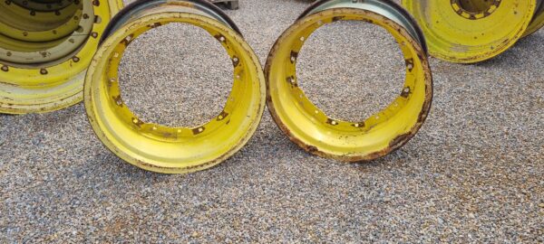 pareja llantas ruedas delanteras sin disco para John Deere americano 16.9 R28 (1)
