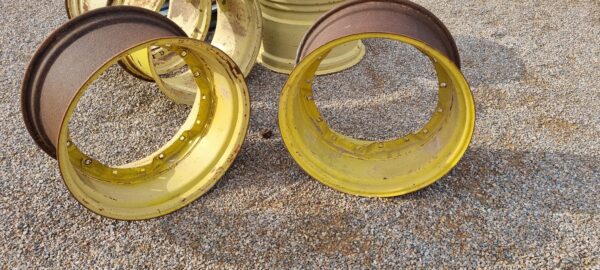 pareja llantas ruedas delanteras sin disco para John Deere americano 16.9 R28 (2)