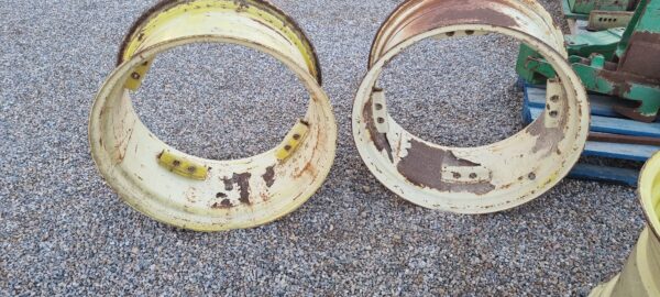 pareja llantas llantas delanteras sin disco para John Deere serie 6000/10,  16.9 R28