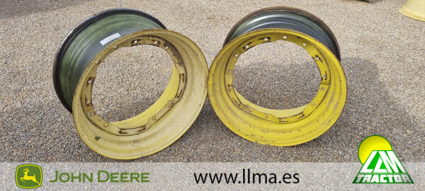 pareja llantas ruedas delanteras sin disco para John Deere americano 16.9 R30